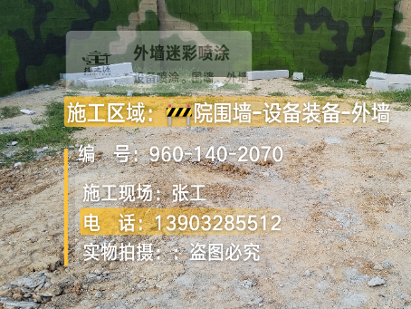 杨浦迷彩漆喷涂方法（通用 + 数码专项